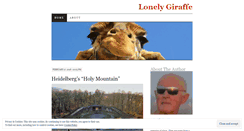 Desktop Screenshot of lonelygiraffe.com